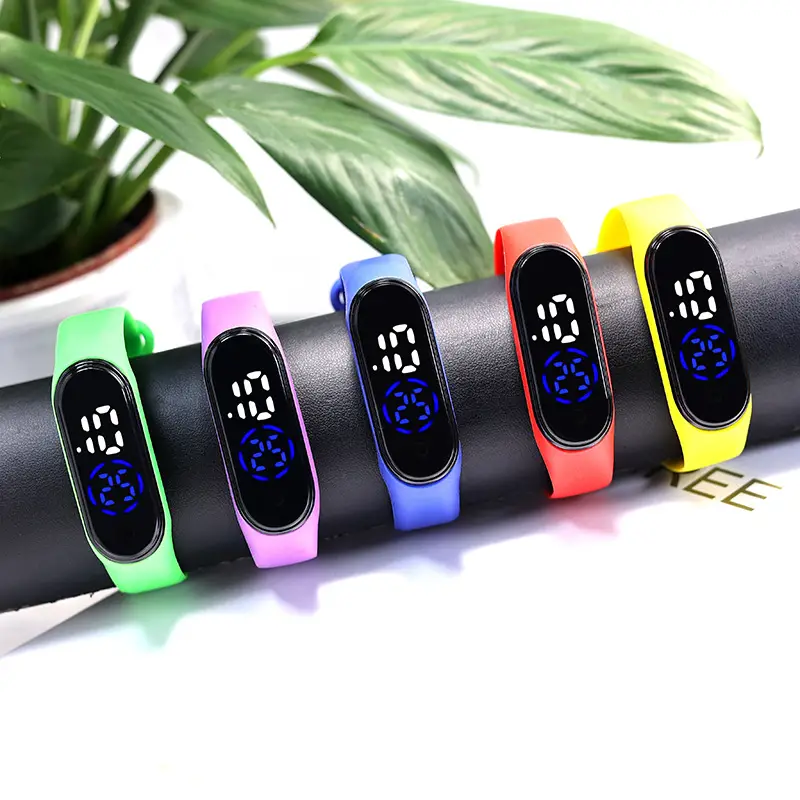 Blue Digital Touch Screen Watch for Men Women — feature 3