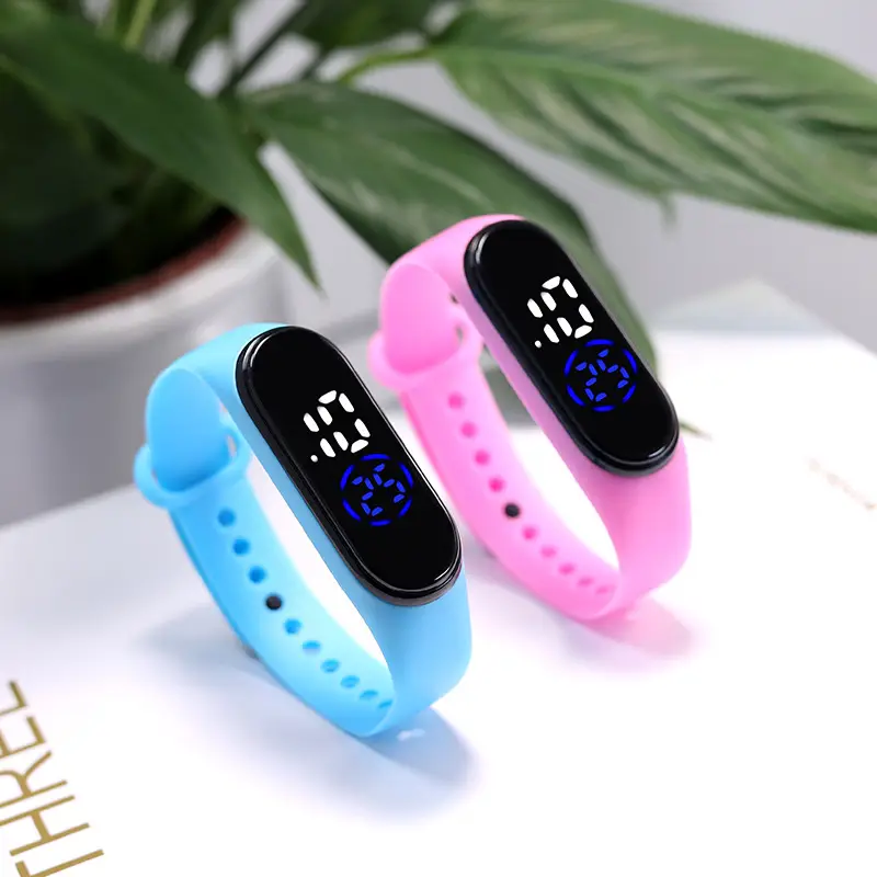 Blue Digital Touch Screen Watch for Men Women — feature 4