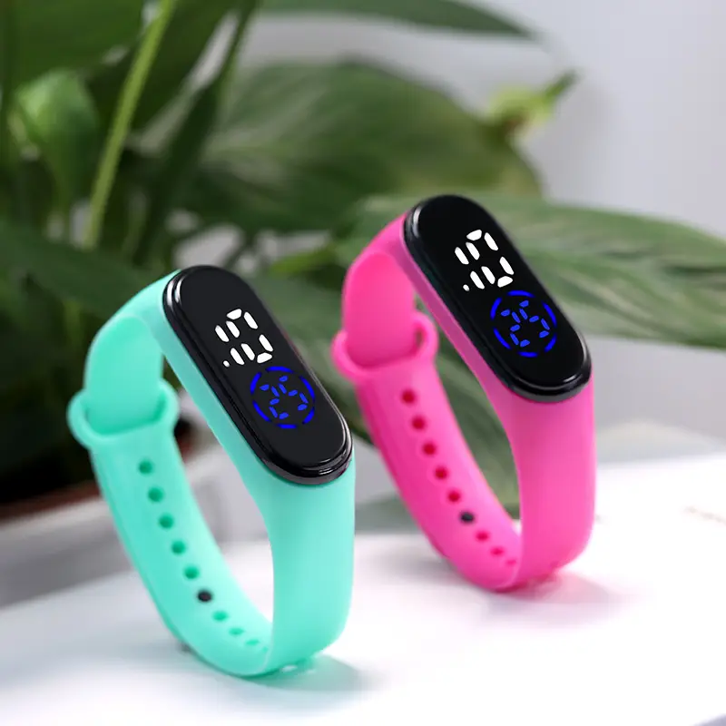 Blue Digital Touch Screen Watch for Men Women — feature 5