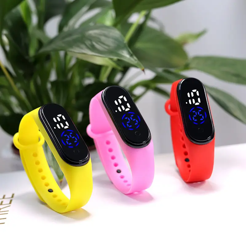 Blue Digital Touch Screen Watch for Men Women — feature 8