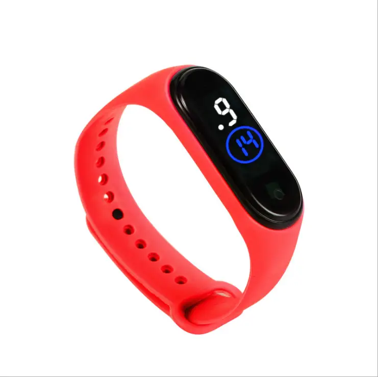 Blue Digital Touch Screen Watch for Men Women - Image 3