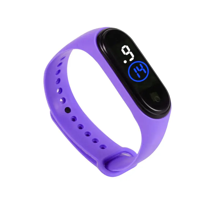 Blue Digital Touch Screen Watch for Men Women - Image 4