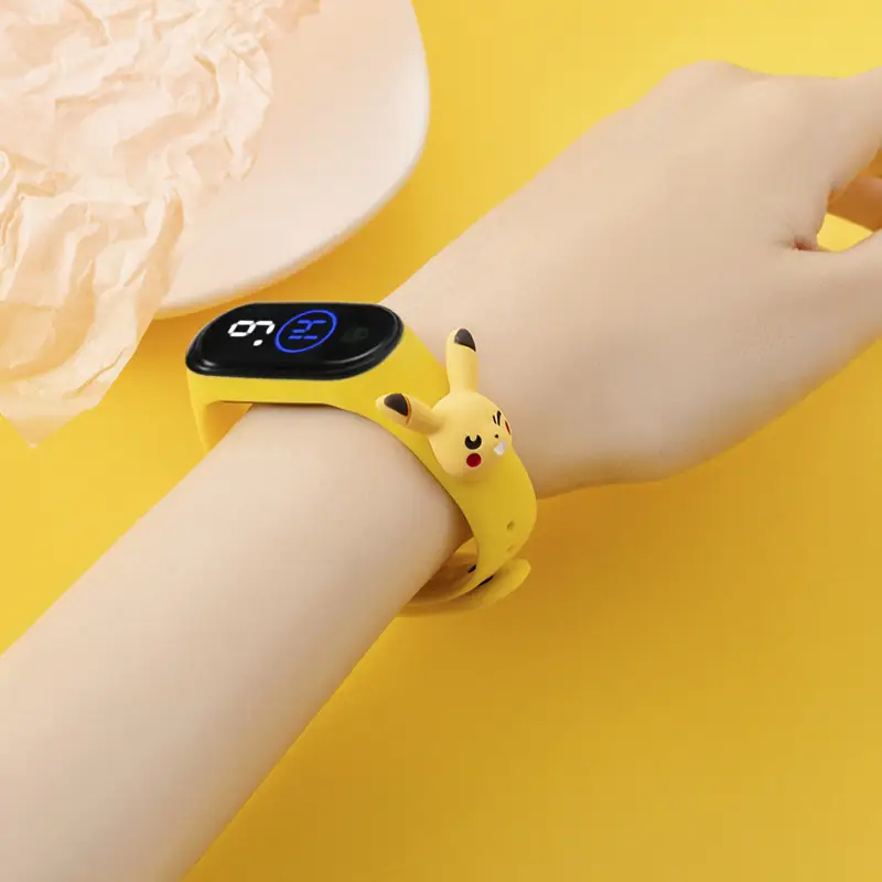 Pink Cartoon Doll Touch Screen Smart Watch - Image 13