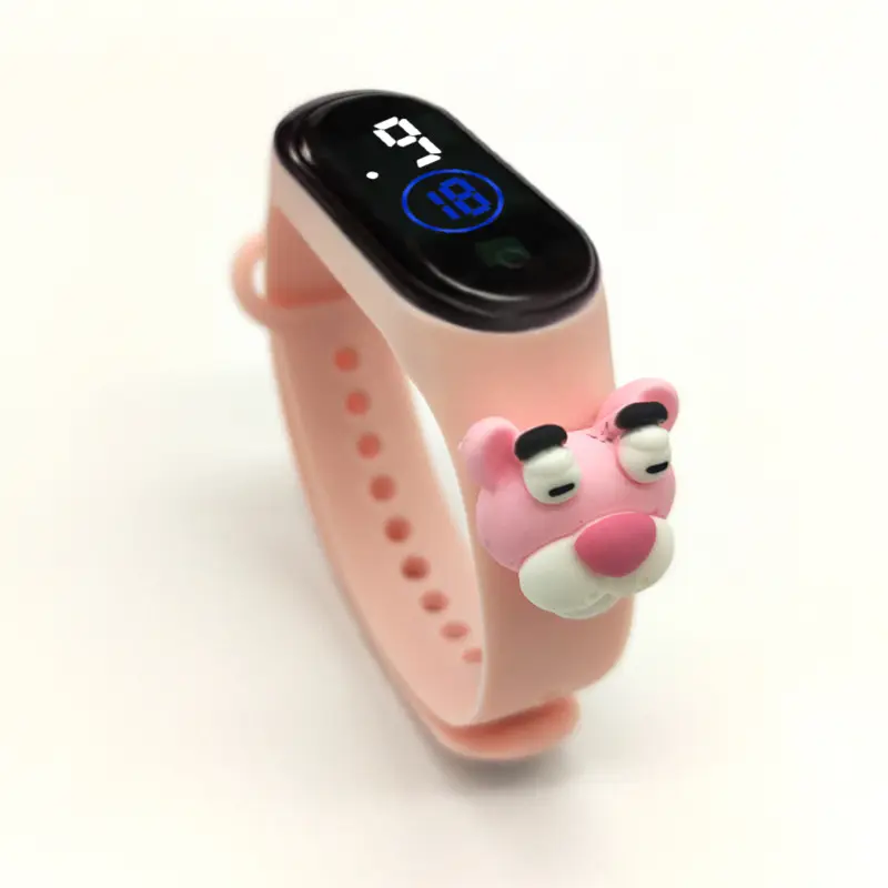 Pink Cartoon Doll Touch Screen Smart Watch - Image 12