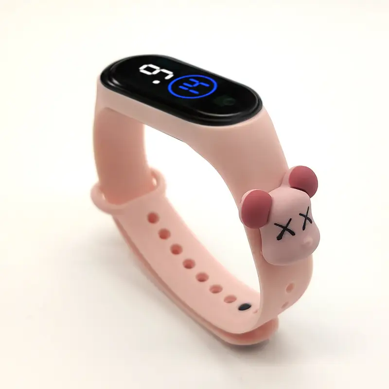 Pink Cartoon Doll Touch Screen Smart Watch - Image 7