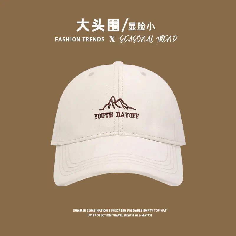 Women Face-Slimming Sun Hat Large Youth Outfit - Image 3