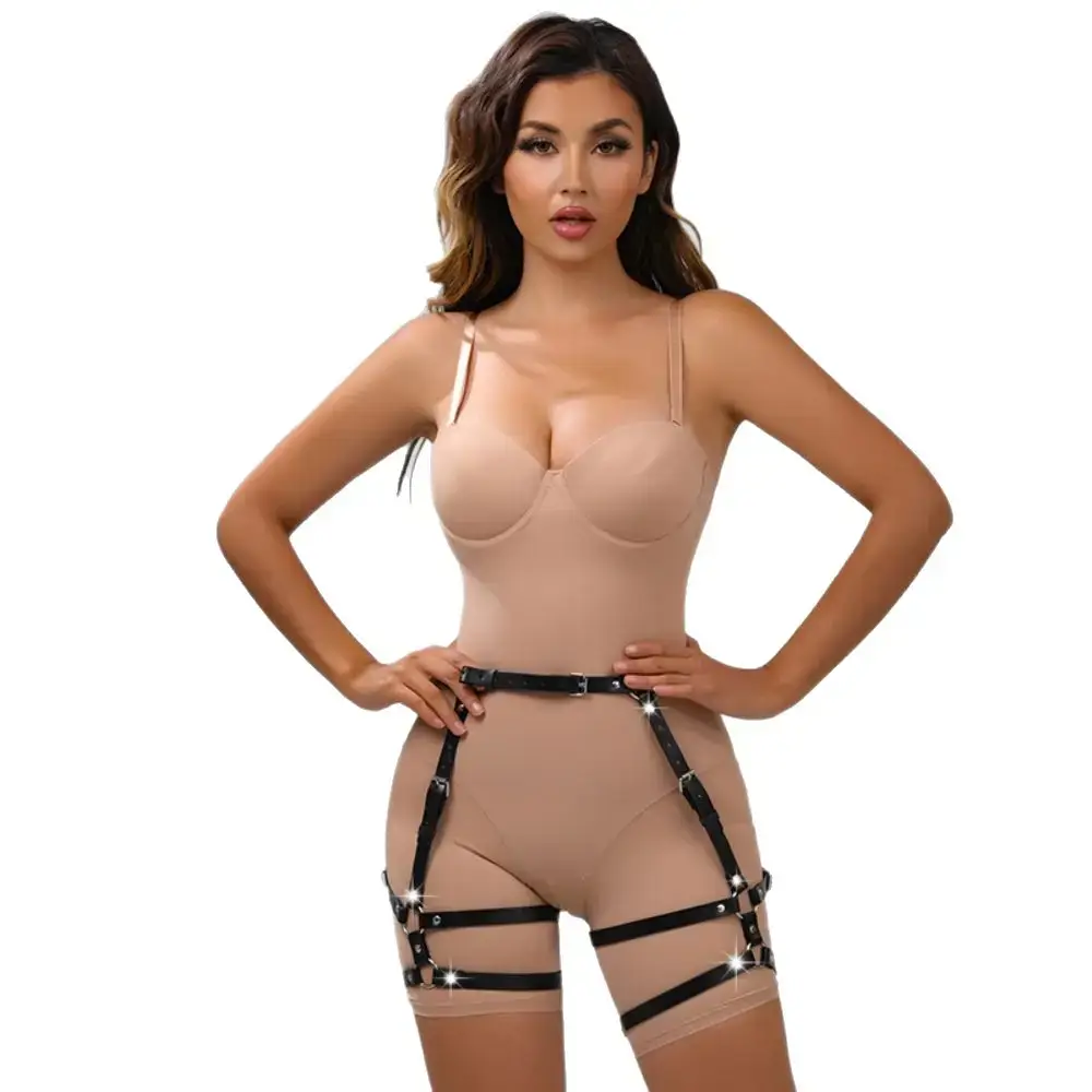 Adjustable Leather Body Restrainer Belt for Women - Image 6