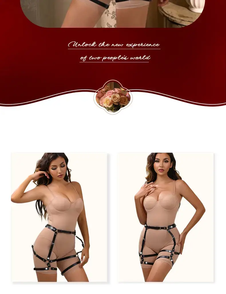 Adjustable Leather Body Restrainer Belt for Women — feature 2