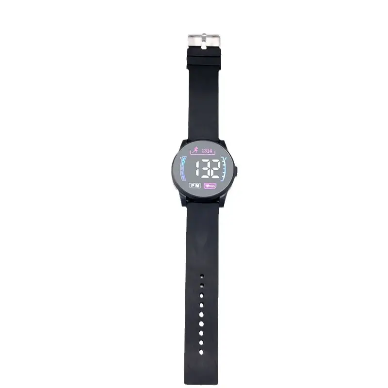 Pink Digital Watch for Girls with LED Display - Image 13