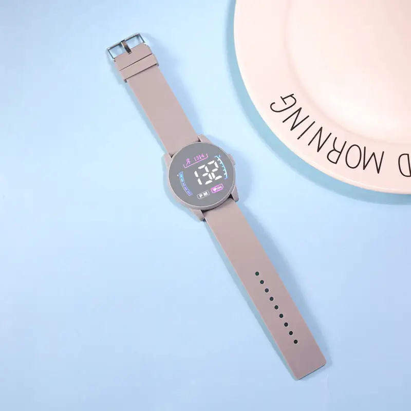 Pink Digital Watch for Girls with LED Display — feature 8