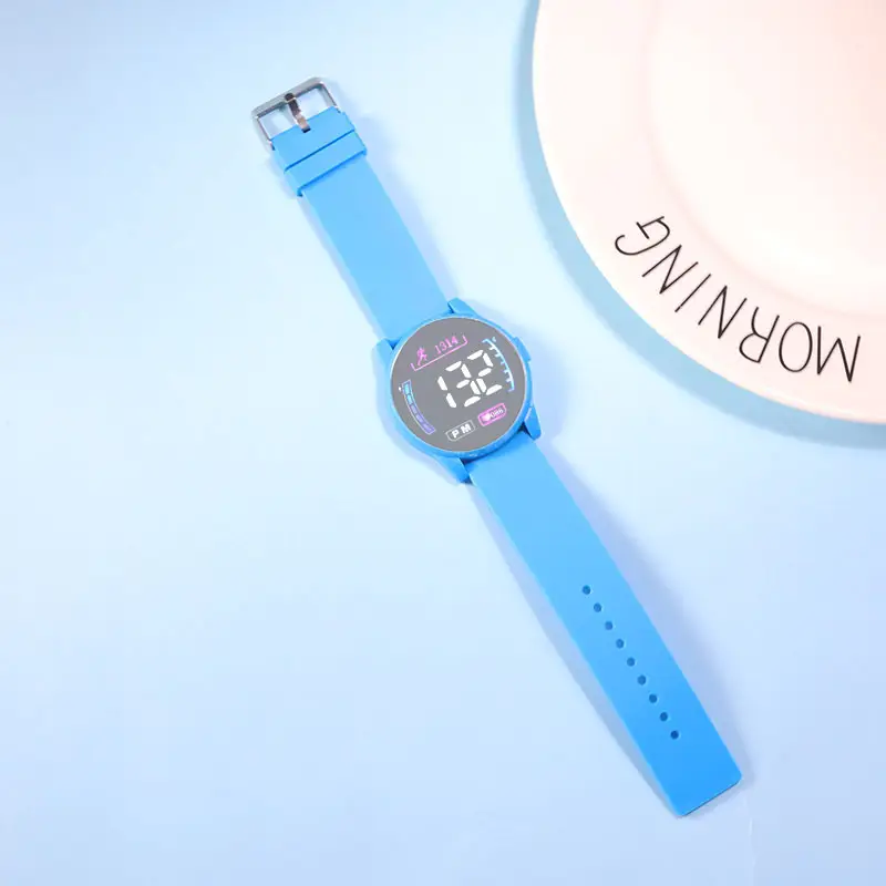 Pink Digital Watch for Girls with LED Display - Image 4