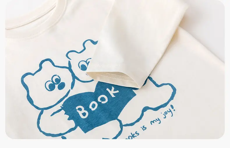 Cotton Antibacterial Boys T-Shirt Autumn Style — feature 18