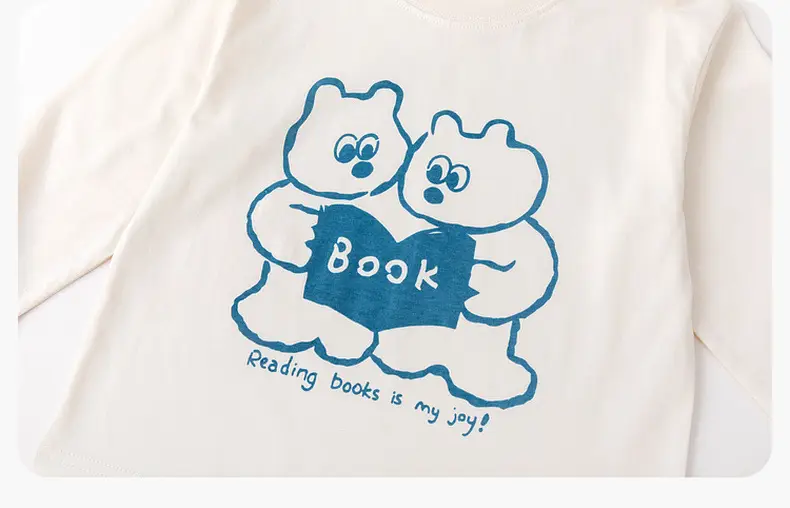 Cotton Antibacterial Boys T-Shirt Autumn Style — feature 20