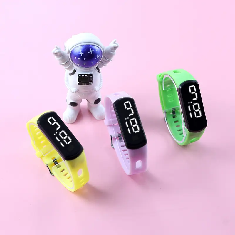 Spot Led Digital Watch for Boys Girls Waterproof Touch Bracelet - Image 9