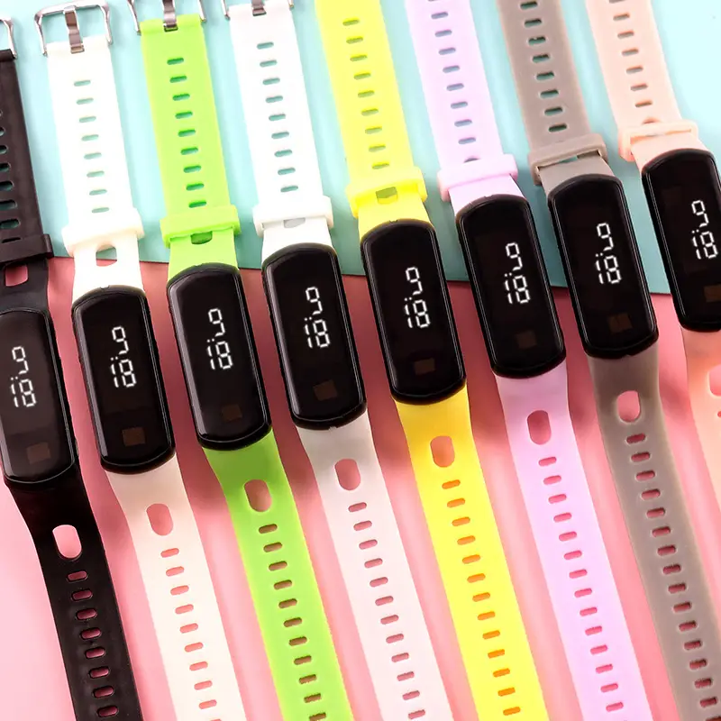 Spot Led Digital Watch for Boys Girls Waterproof Touch Bracelet - Image 12