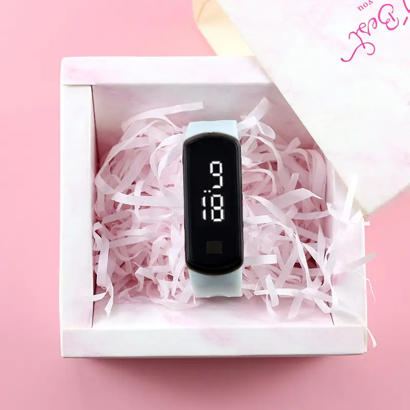 Spot Led Digital Watch for Boys Girls Waterproof Touch Bracelet - Image 6