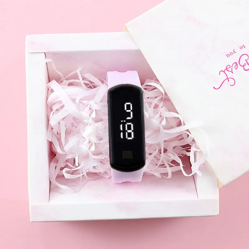 Spot Led Digital Watch for Boys Girls Waterproof Touch Bracelet - Image 7