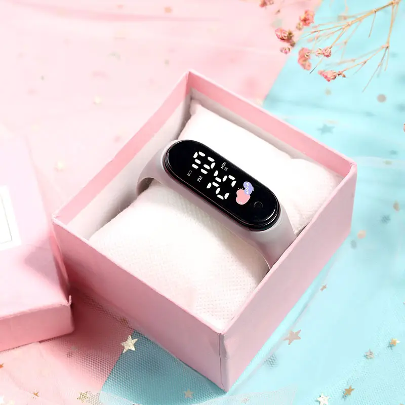 Luminous Heart Watch for Girls with LED Display - Image 12