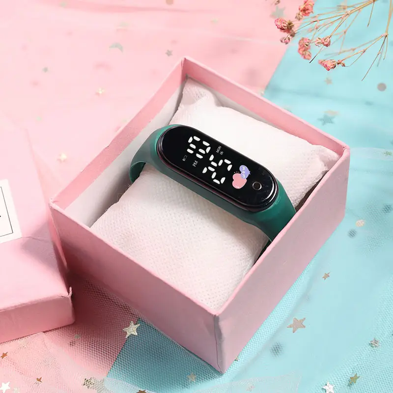 Luminous Heart Watch for Girls with LED Display - Image 6