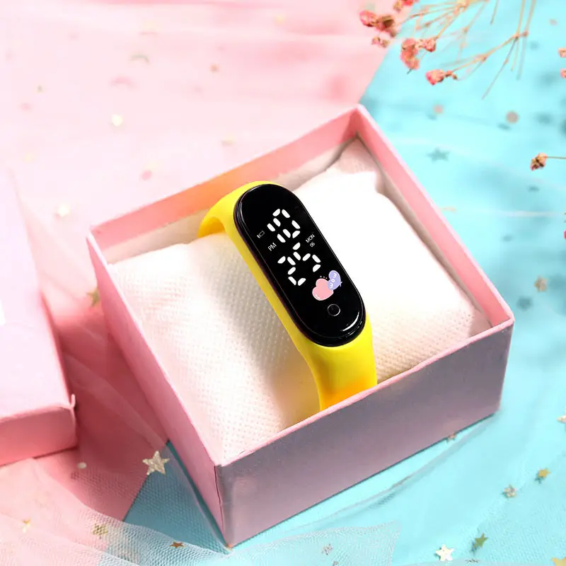 Luminous Heart Watch for Girls with LED Display - Image 7