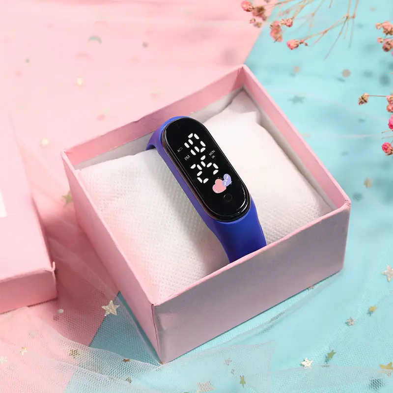 Luminous Heart Watch for Girls with LED Display - Image 8