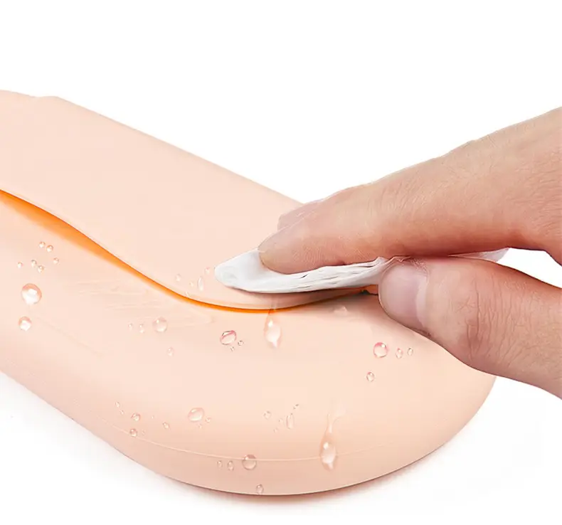Cross-Border New Makeup Brush Storage Bag Large Capacity Strong Magnetic Suction Multi-Functional Dust-Proof Cleaning Silicone Beauty Bag — feature 12