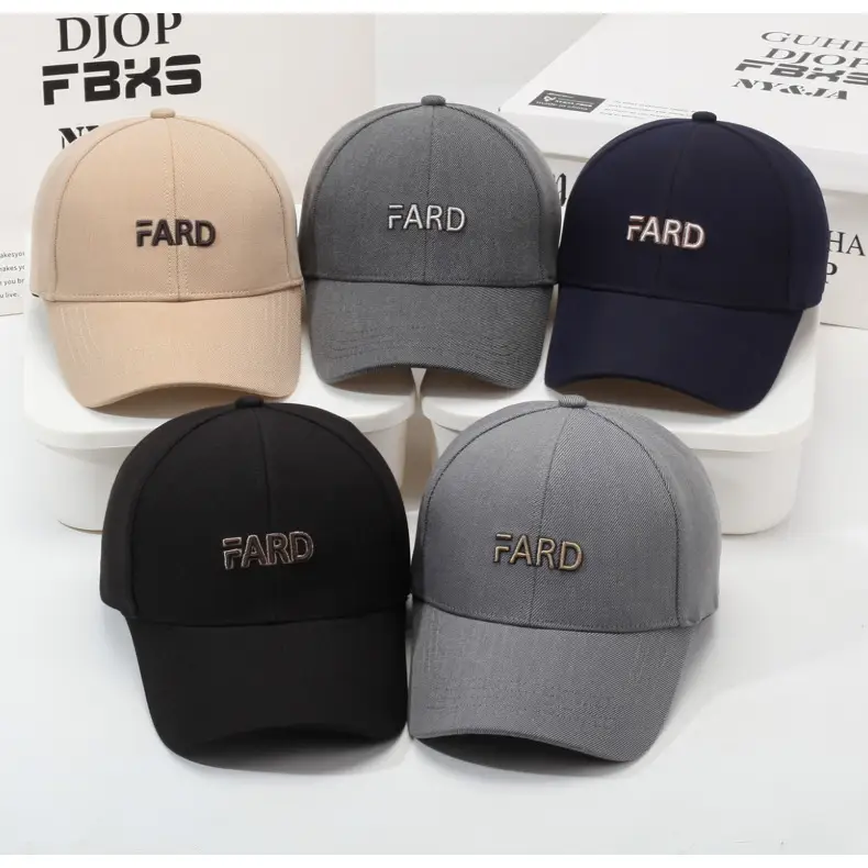 Men's Navy Blue Baseball Cap Korean Style — feature 8