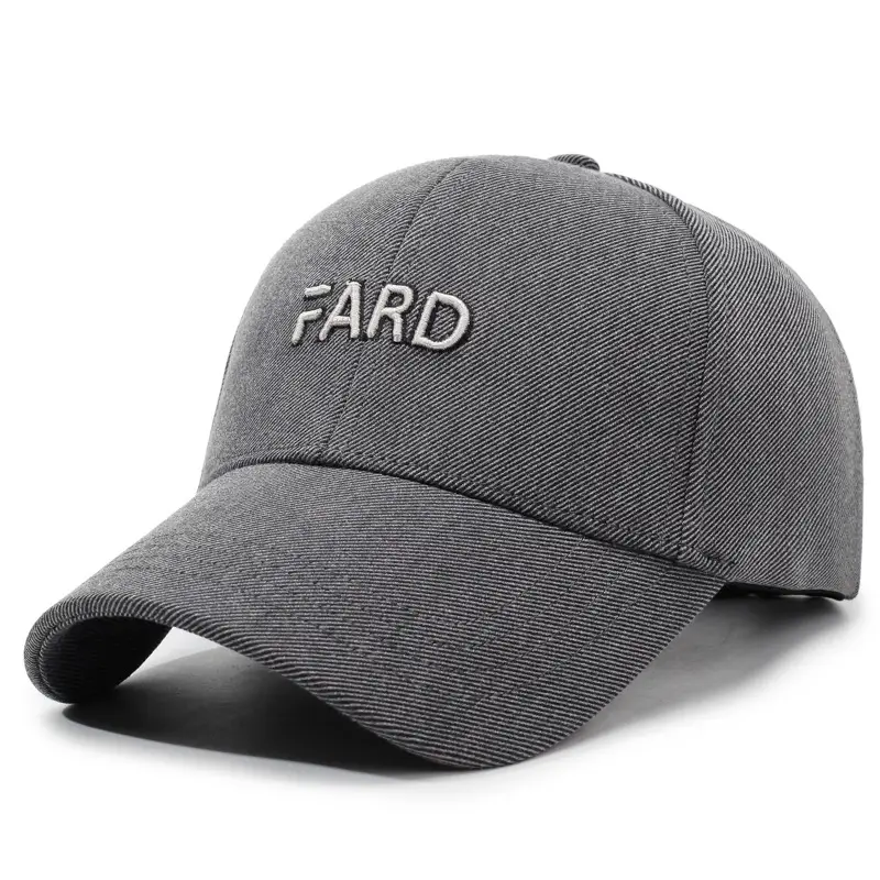 Men's Navy Blue Baseball Cap Korean Style - Image 2