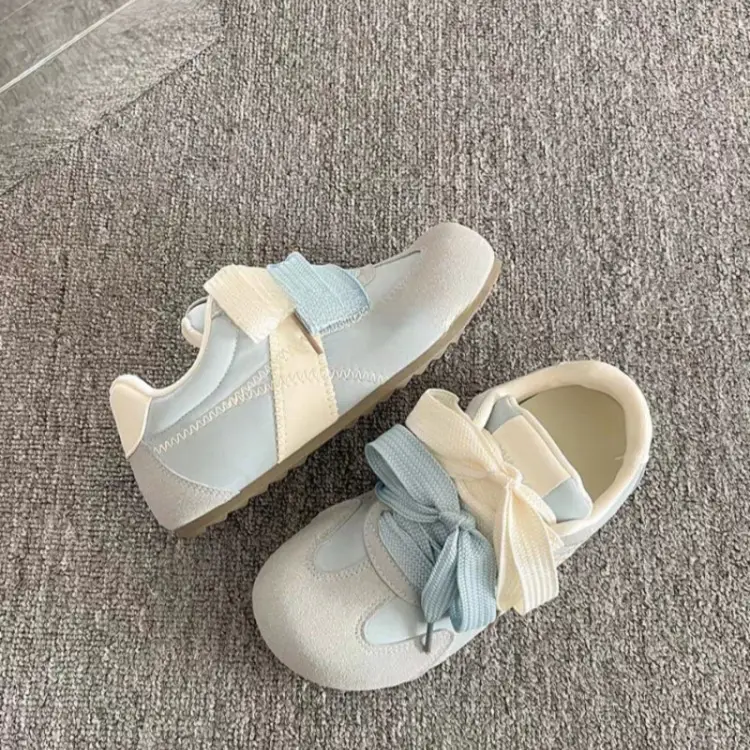 Women's Light Green Bow Casual Sneakers 2025 - Image 5