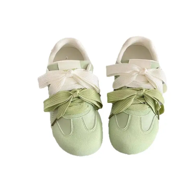 Women's Light Green Bow Casual Sneakers 2025 - Image 8