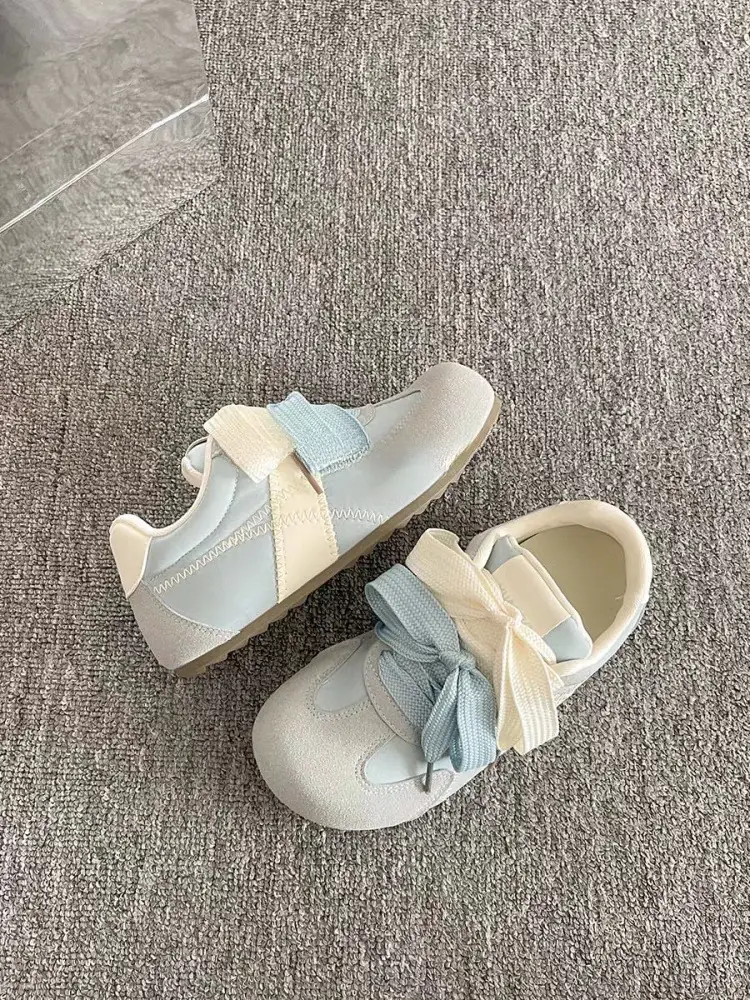 Women's Light Green Bow Casual Sneakers 2025 — feature 7