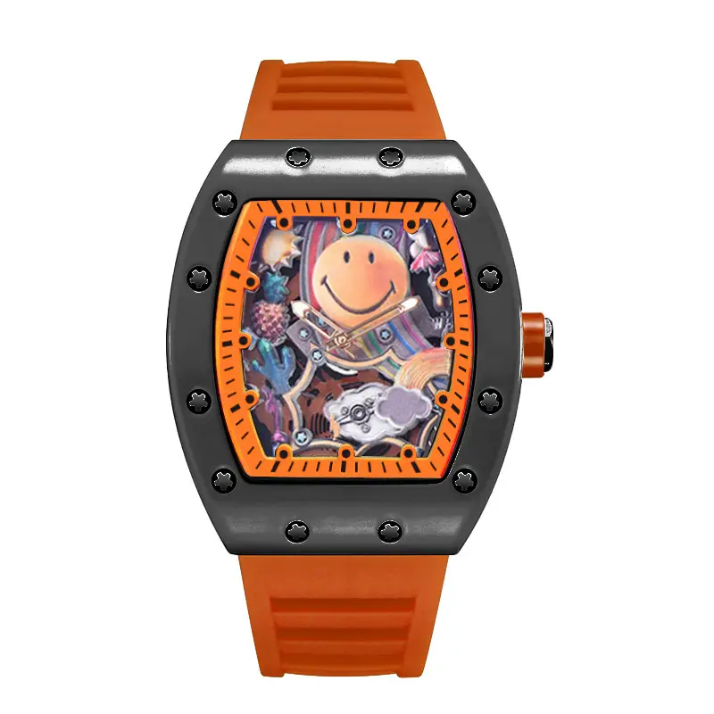 Barrel Shaped Luminous Men's Quartz Watch - Image 2