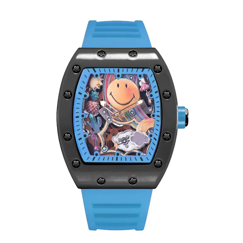 Barrel Shaped Luminous Men's Quartz Watch - Image 4