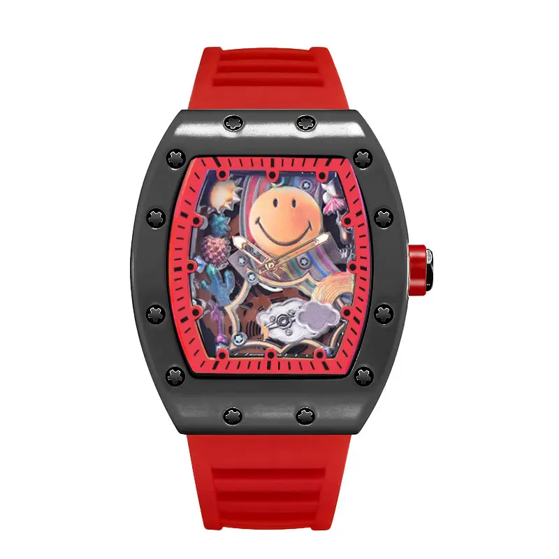 Barrel Shaped Luminous Men's Quartz Watch - Image 5