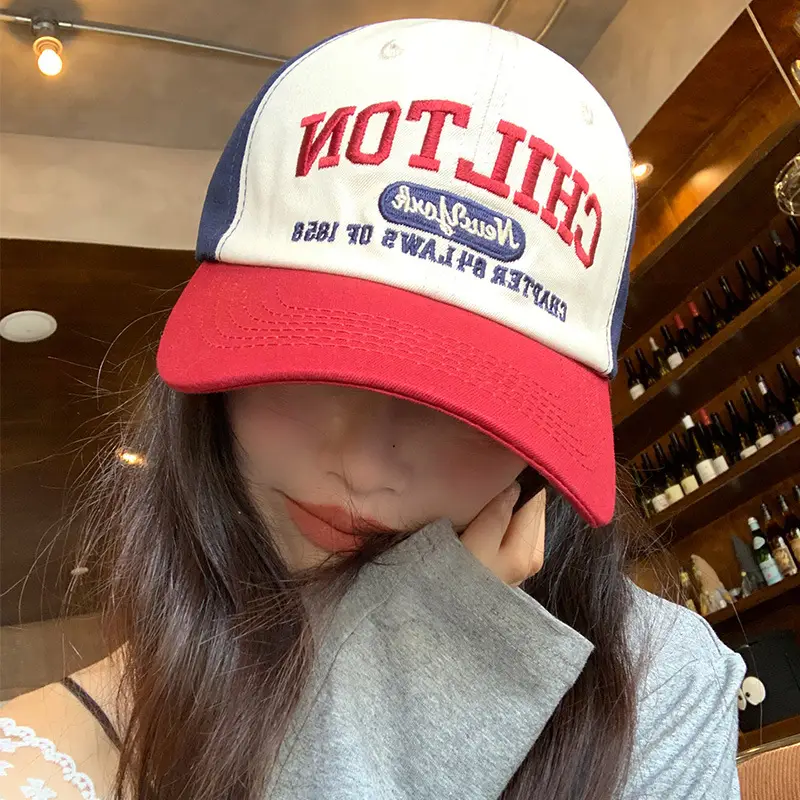 Women Hot Nite Baseball Cap Retro Wide Bristle - Image 7
