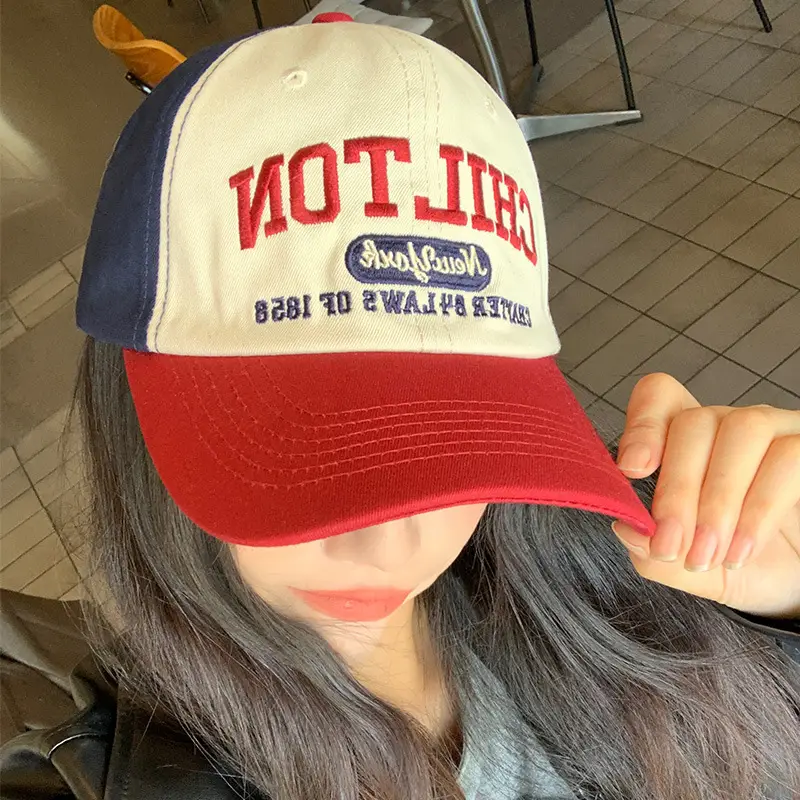 Women Hot Nite Baseball Cap Retro Wide Bristle - Image 8