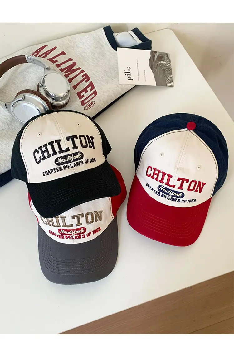 Women Hot Nite Baseball Cap Retro Wide Bristle — feature 15