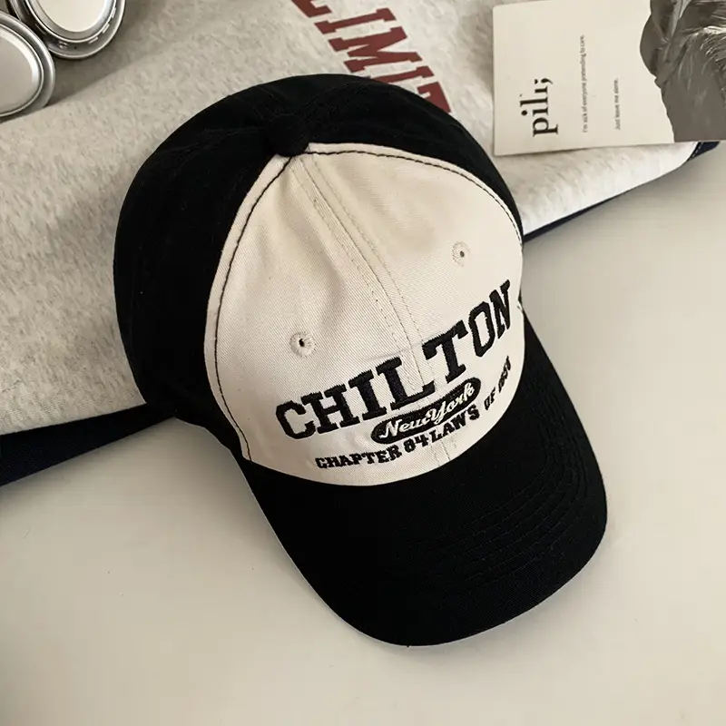 Women Hot Nite Baseball Cap Retro Wide Bristle - Image 3