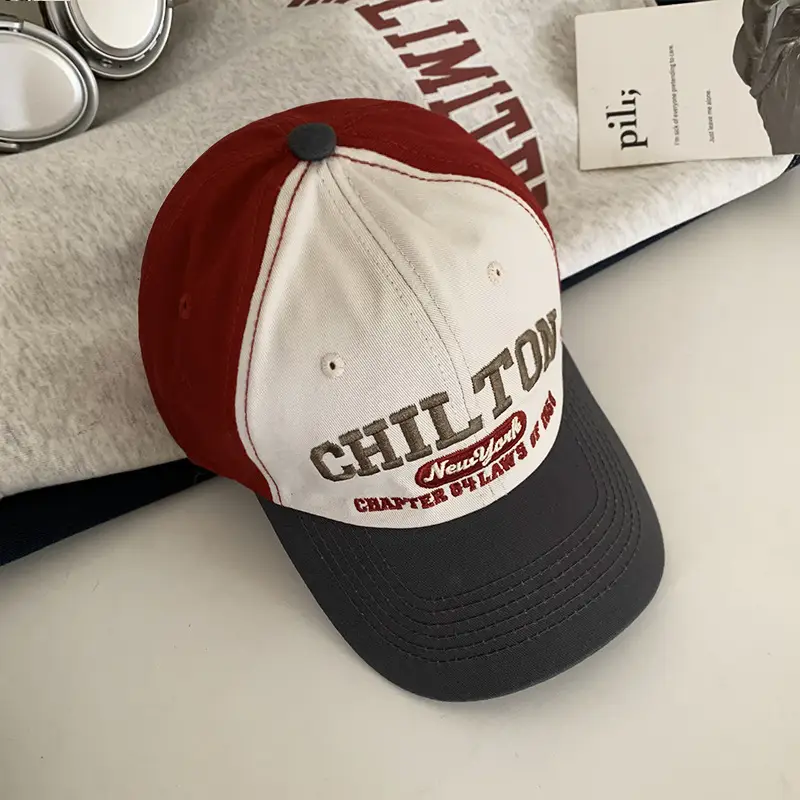 Women Hot Nite Baseball Cap Retro Wide Bristle - Image 4