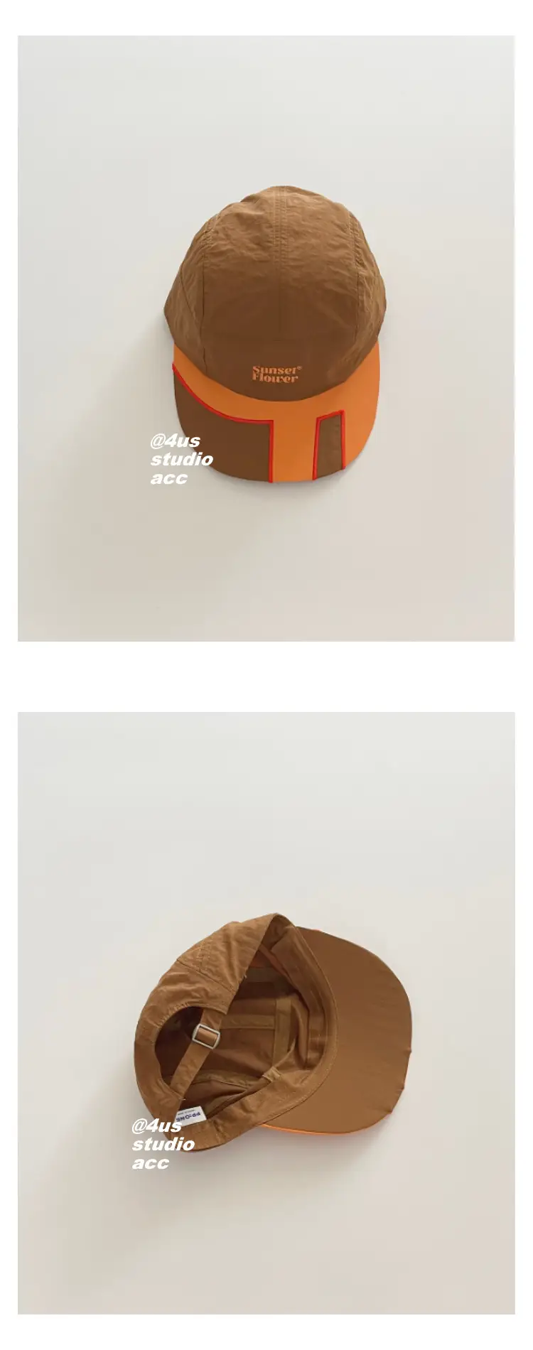 Women's Korean Ig Baseball Caps Contrasting Colors — feature 8