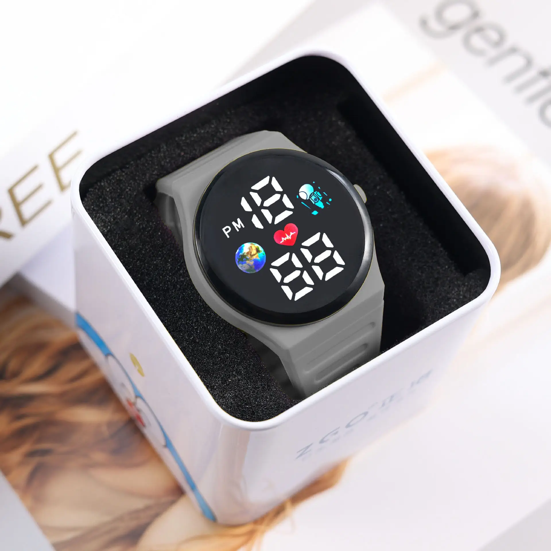 Pink Student Digital Watch for Girls & Teens - Image 8