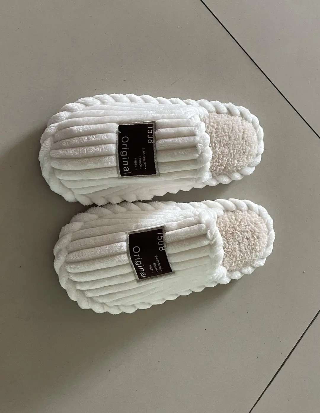 Cross-Border Popular Style Women's Autumn and Winter Indoor and Outdoor Thick-Soled Warm Plush Cotton Slippers, Custom Wholesale Floor Slippers for Women — feature 7