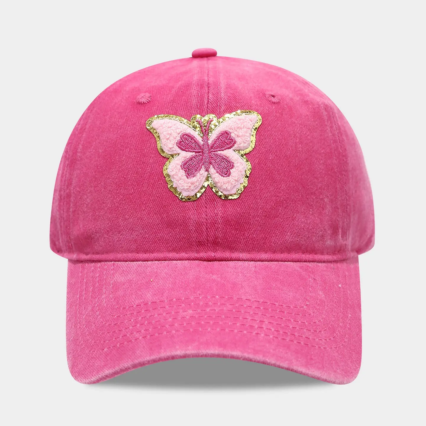 Blue Butterfly Baseball Cap for Women Summer - Image 4