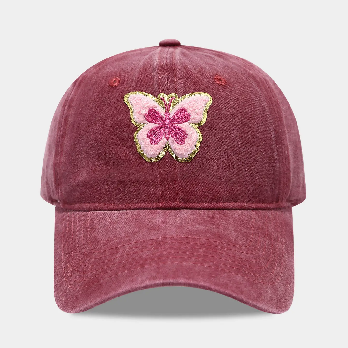 Blue Butterfly Baseball Cap for Women Summer - Image 7