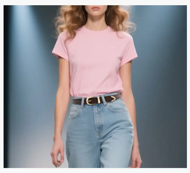 Navy High-End Women's Belt Set with Alloy Hardware — feature 24