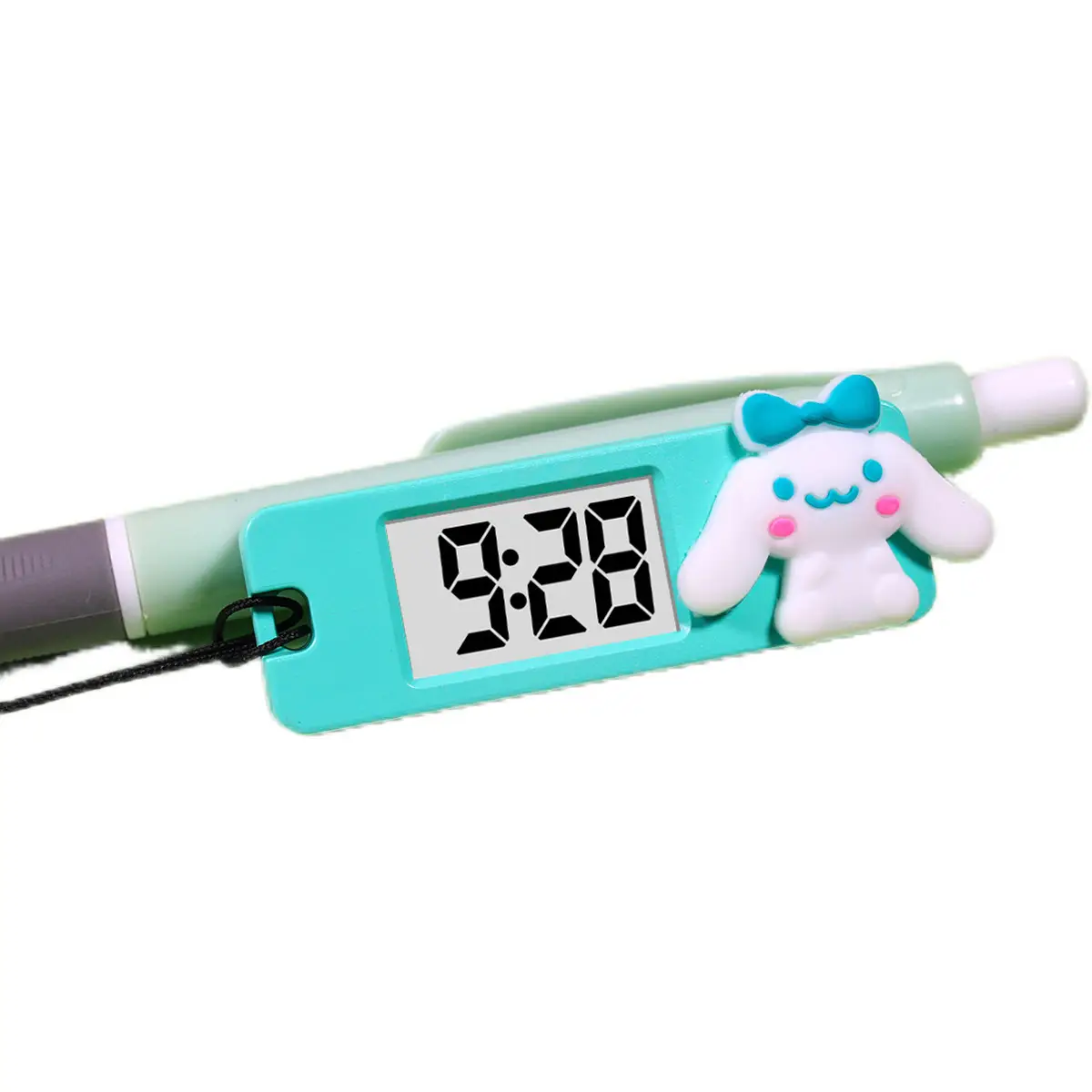 Mini Digital Watch with Button & Keychain - Image 9