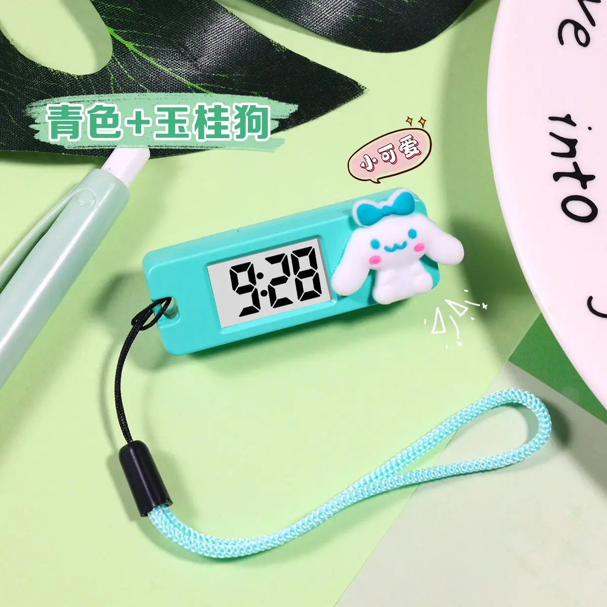 Mini Digital Watch with Button & Keychain - Image 4