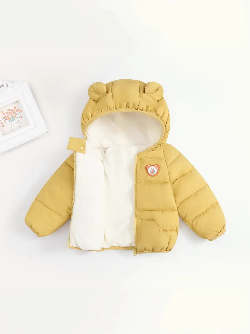 Children's down Jacket Thickeneded Infant Velvet Jacket Export Girl's Cotton-Padded Jacket Boy's Winter Jacket