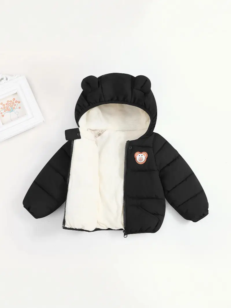 Children's down Jacket Thickeneded Infant Velvet Jacket Export Girl's Cotton-Padded Jacket Boy's Winter Jacket