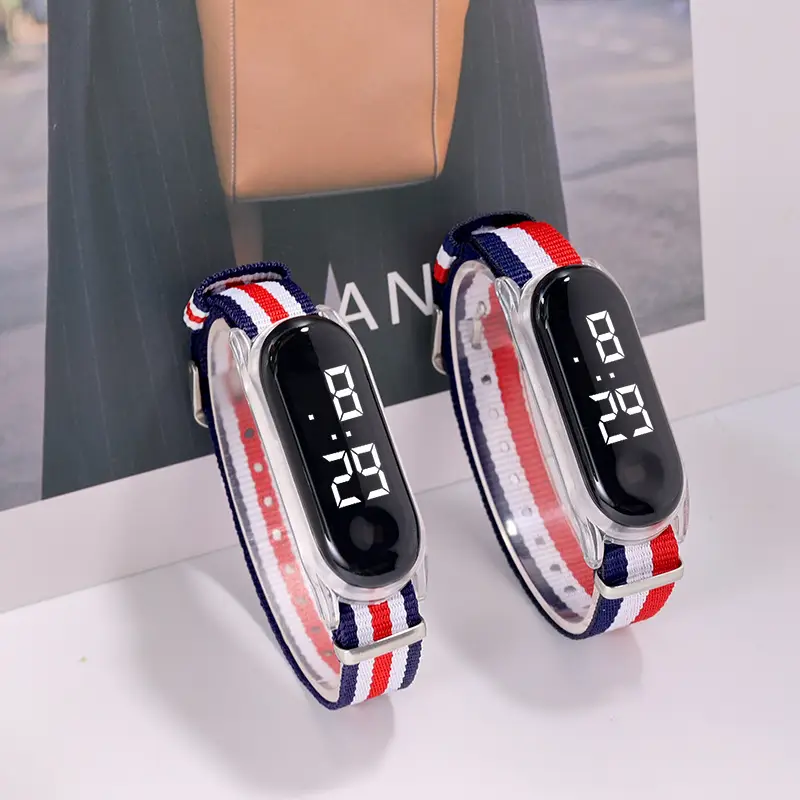 Pink Digital Watch with Waterproof Strap for Girls — feature 5